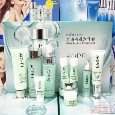 【歐佩依云水SPAmiddot;水漾清透六件套6送4補水滋潤活肌養(yǎng)膚禮盒化妝品NO.OP 367】深圳市龍崗區(qū)自然顏顏日用品批發(fā)商行 - 產(chǎn)品庫