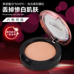 典諾媛d nuoy彩妝夢(mèng)幻奇跡單色腮紅烘焙工藝批發(fā)六色可選胭脂
